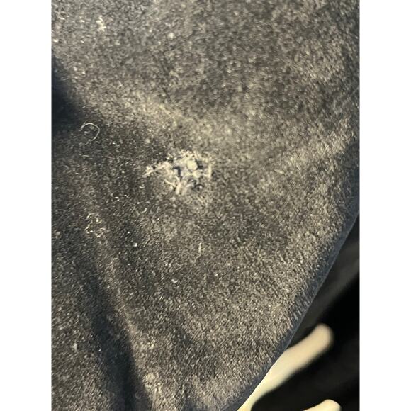 VTG Black Velvet Cape Cloak Handmade Whimsigoth Witchy Renaissance Vampire - Picture 7 of 7